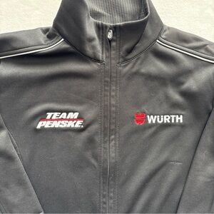 Team Penske Würth Branded Full-zip Softshell Jacket Large Cutter & Buck Racing